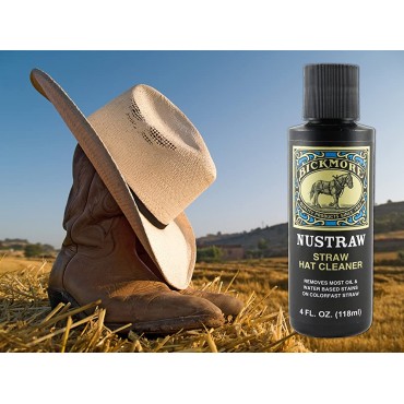 Bickmore Nustraw Straw Hat Cleaner Bick Hat Care for Straw Fedora Cowboy Style Hats Toxic Free - BV3I2GYBH