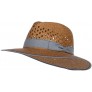 Denim Band Straw Panama Hat - BYXN9D4GC