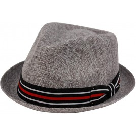 Epoch hats Mens Summer Fedora Cuban Style Short Brim Hat - B3TU06SKF