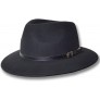 Oztrala】Australian Wool Felt HAT Outback Vintage Classic Fedora Men Leather Band Cowboy HW01 US - BQCFUW0AR