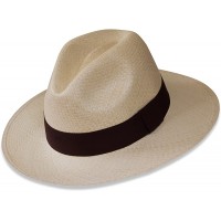 Tumia Fedora Panama Hat White or Natural Non-Rollable Version. - BX7N5GDO8