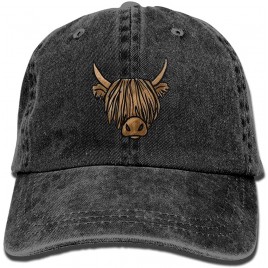antcreptson Cowboy Hat Cap for Men Women Highland Scottish Cow - BDKUJASLU
