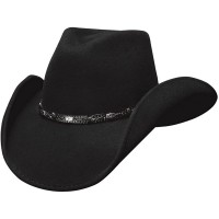 Bullhide Hats 0381Bl Cowboy Collection Wild Horse Black Cowboy Hat - BGTLT5EPB