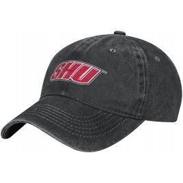 Hanqijijia Sacred Heart University Logo Unisex Cowboy Hat Sweat-Absorbing and Breathable Adjustable Design - BW7W8082U