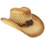 Port Classic Butterfly Straw Cowboy Hat - BATHZBKJX