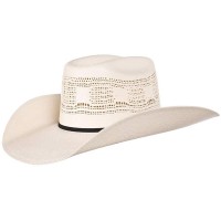 RESISTOL Mens CoJo Vaquero Bangora 4 1 4 Brim Straw Cowboy Hat - BNYQ6UXMD