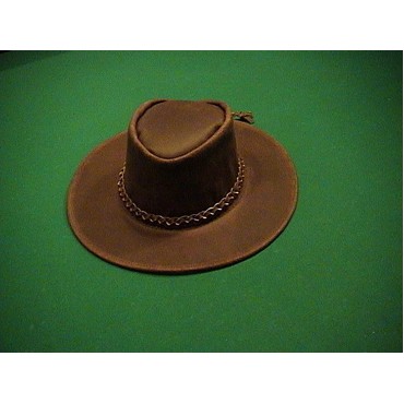 Sharpshooter Clint Eastwood for a Few Dollars More Leather Cowboy Hat - BYT10UM3T
