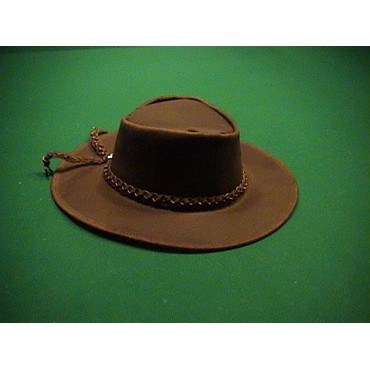 Sharpshooter Clint Eastwood for a Few Dollars More Leather Cowboy Hat - BYT10UM3T