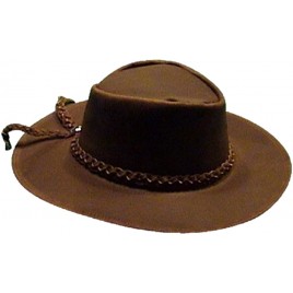 Sharpshooter Clint Eastwood Good Bad Ugly Brown Leather Cowboy Hat - BQQXJURRP