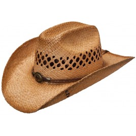 Stetson Big River – Shapeable Straw Cowboy Hat - BN9YOOOGO