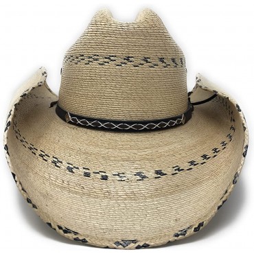 Summit Hats 100X Hand-Shaped Unofficial Kenny Palm Leaf Cowboy Hat - B7CI0HEHJ