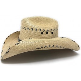 Summit Hats 100X Hand-Shaped Unofficial Kenny Palm Leaf Cowboy Hat - B7CI0HEHJ