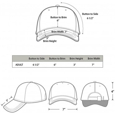 Falari Wholesale 12-Pack Baseball Cap Adjustable Size Plain Blank Solid Color - BOQDYS5SP
