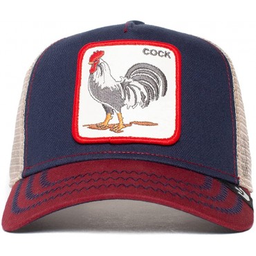 Goorin Bros. The Farm Trucker Hat Navy Rooster One Size - BYFT6BTAT