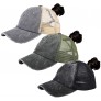 MEINICY 3 Pack Washed Plain Baseball Cap Retro Adjustable Dad Hats Gift for Men Women,Unstructured Cotton - BMHYVDCM2