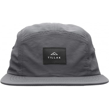 Tillak Wallowa Camp Hat Lightweight Nylon 5 Panel Cap with Snap Closure - BLUFYAZJG