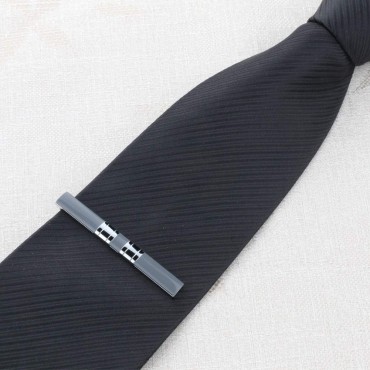 GWD Tie Clips for Men Wedding Business Classic Tie Bar Clip Set - BMUMFB78Q