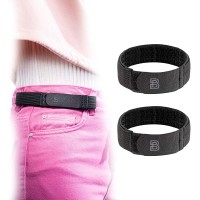BeltBro For Women No Buckle Elastic Belt — Fits 1 Inch Belt Loops Easy To Use - BIUW5VJ6V
