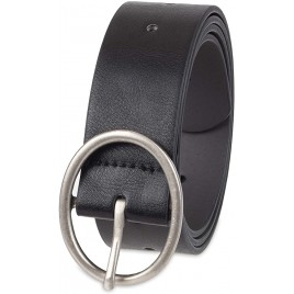 Essentials Women's Fully Adjustable Casual Belt with Rounded Buckle - B0UOL0T6K