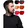 6 Pairs Bandless Ear Warmers Fleece Ear Muffs Ear Covers Unisex Winter Outdoors - BED5ZOXYC