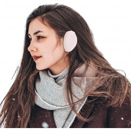 Bandless Earmuffs Fleece Ear Warmers for Men And Women Cold Weather - BFP26S7H9