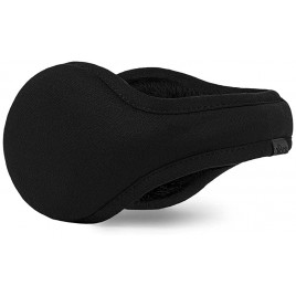 Degrees by 180s Winter Ear Warmers | Behind-the-Head Adjustable & Foldable Earmuffs Black Twill Men's 1 - BGM8E0MYQ
