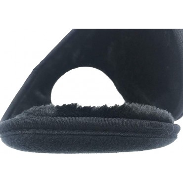 Ear Warmers Earmuffs Soft Plush Fleece Outdoor Ear Covers Cold Winter Ear Muffs for Men & Women - BJMMV1RIQ