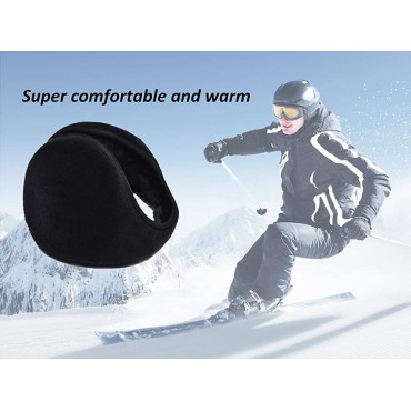 HIG Ear Warmer Unisex Classic Fleece Earmuffs Winter Accessory Outdoor Earmuffs - B1NDFOITY