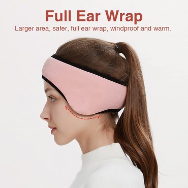 Kakalote Winter Fleece Ear Warmers Muffs Headband,Ear Cover Running Earmuffs for Running & Cycling - BYF1PO08F