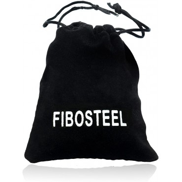 FIBO STEEL Stainless Steel Classic Cufflinks for Men Wedding Business - BBEUEKETA