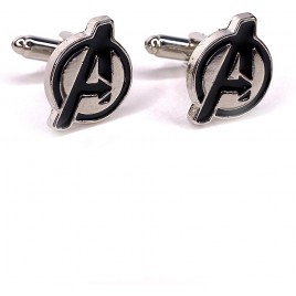 New Shiny Avengers Cufflinks with Gift Box Gift for Super Hero Celebration Party Detail Jewelry for Men - BCQQPPXUY