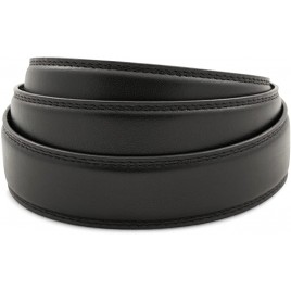 Anson Belt & Buckle Men's 1.25 Full Grain Leather Ratchet Belt Strap Strap Only - BJVX861YT