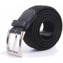 Canvas Elastic Fabric Woven Stretch Multicolored Braided Belts - B1KOSU8GW