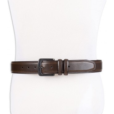 Columbia Men's Double Loop Belt-Casual Dress with Single Prong Buckle for Jeans Khakis - B639T17RN