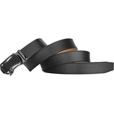 Lavemi Men's Real Leather Ratchet Dress Casual Belt Cut to Exact Fit Elegant Gift Box - B2JRRIHNQ