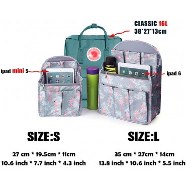 HDWISS Lightweight Backpack Organiser Insert Backpack Organiser Rucksack Shoulder Bag for Women and girl - BDJHR2T72