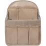 PAOIXEEL Lightweight Backpack Insert Organizer 15 Pockets Nylon Rucksack Organizer Insert Beige - BNORGYNIP