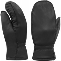 Harssidanzar Womens and Kids Lambskin Leather Winter Mittens Thermolite Lined with Finger Liners - BO3YHJPEW