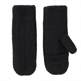 VIA By SKL Style Women's Recycled Knit Mittens - B188T60OH