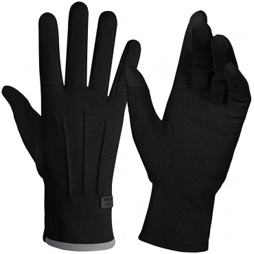 Achiou Women Winter Touchscreen Gloves Thin Soft Comfortable Warm Elastic - BJ9NL4VDU