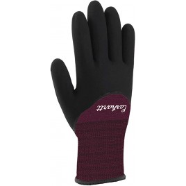 Carhartt womens Thermal Full Coverage Nitrile Grip Glove - BQK9MX25B