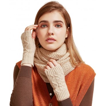 Pure Cashmere Mitten Gloves for Women in a Gift Box - BOYTD0UO9