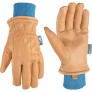 Wells Lamont Women's Warm HydraHyde Water-Resistant Grain Leather Winter Gloves Small 1085 - B3XUS2Q20
