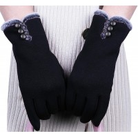 Womens Winter Gloves Warm Lined Touch Screen Driving Gloves 1Pack 2Pack 3Pack - B5TI1T64M