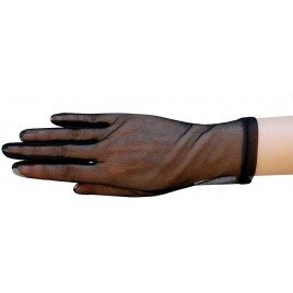 ZAZA BRIDAL Gorgeous Sheer Gloves Tricot Slip-on Wrist Length 2BL - B22TQD4SG